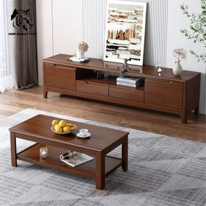 Mesa de Centro de Madera Sólida de Diseño Moderno, Fabricada en Fábrica, Económica, Personalizable, Gran Stock, Envío Inmediato, Ecológica, para Sala de Estar - Product Image 6