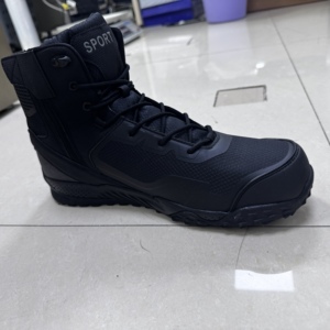 DAF33 5AA unzhuo make AS33 Sport black <b>hiking</b> sports middle top tactical <b>boots</b> ankle <b>boots</b> Customized <b>boots</b> - Product Image 3