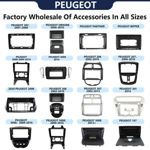 Todos los Modelos para <span class=keywords><strong>FIAT</strong></span>, LADA, PEUGEOT, LAND ROVER: Marco para DVD de Coche, Marco para Android Auto, Marco para Audio de Coche, Accesorios para Coche, Marco para Radio de Coche - Product Image 1