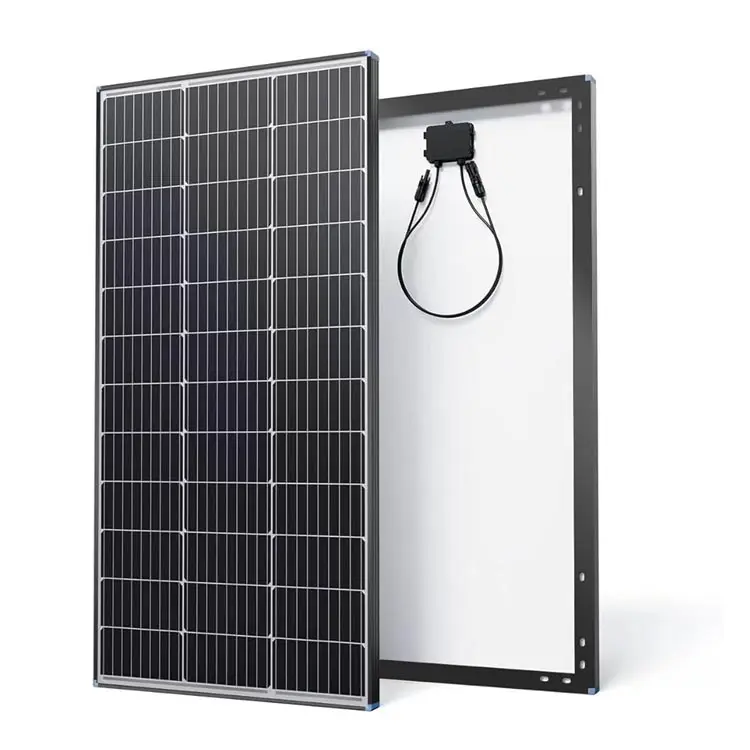 New PV 12V 24V 50 W 50 Watt 100 W 100 Watts 150 W 150 Watts 200W 250W Mono paneles solares nhỏ màu đen năng lượng mặt trời bảng điều khiển