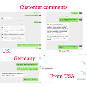 Sản phẩm thủy tinh cao cấp tùy chỉnh, chai thạch anh độ tinh khiết cao, đồ thủy tinh thạch anh đa dạng tùy chỉnh - Product Image 5