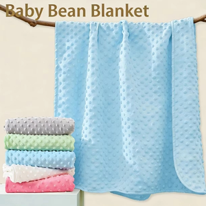 Copertina per Neonati Ohana Island 100% Poliestere Morbida Doppio Lato per Tutte le Stagioni 80x100cm Multiuso Personalizzata per Neonati e Bambini - Product Image 1
