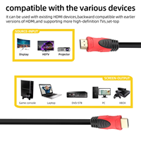 ZONG Fabrik Großhandel 8K 3D 2.1 Vergoldetes Stecker-zu-Stecker PVC Hochgeschwindigkeits-48Gbps-Kabel für Monitor, Projektor & DVD-Player