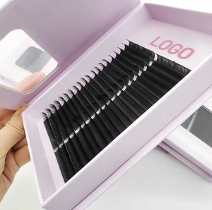 Extensions de <span class=keywords><strong>cils</strong></span> de ventilateur de floraison automatique noir mat faciles à appliquer Volume Fans De Cil <span class=keywords><strong>Bouquet</strong></span> Lashes - Product Image 5