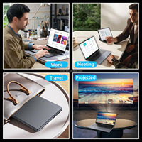 Nouvel ordinateur portable à empreintes digitales, AMD Ryzen 3 3200U, ordinateur portable portable pour étudiants, ordinateur portable avec fermeture à 180 degrés