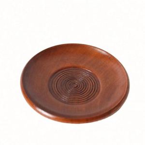 Taza de Té o Sopa de Madera Hecha a Mano Ecológica con Plato y Cuchara para Servir Sopas, Café, Té Verde y Té Negro - Product Image 3