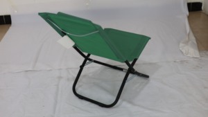 كرسي صيد حديث مخصص قابل للطي للاستلقاء في الهواء الطلق مكواة معدنية داخلية من الخارج - Product Image 5