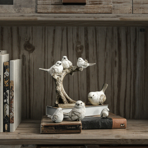 Usine directe Style européen minimaliste Animal résine 3D peint à la main écologique <span class=keywords><strong>Figurine</strong></span> tronc d'arbre cadeaux d'anniversaire pour enfants - Product Image 4