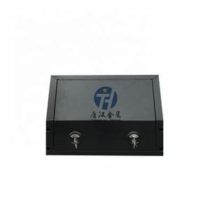 Gato negro cubierto <span class=keywords><strong>de</strong></span> polvo, aleación plana <span class=keywords><strong>de</strong></span> aluminio, Ute, remolque, <span class=keywords><strong>Caja</strong></span> <span class=keywords><strong>de</strong></span> <span class=keywords><strong>Herramientas</strong></span>, ala <span class=keywords><strong>de</strong></span> gaviota con 2 puertas, 1200x1770x860mm - Product Image 3