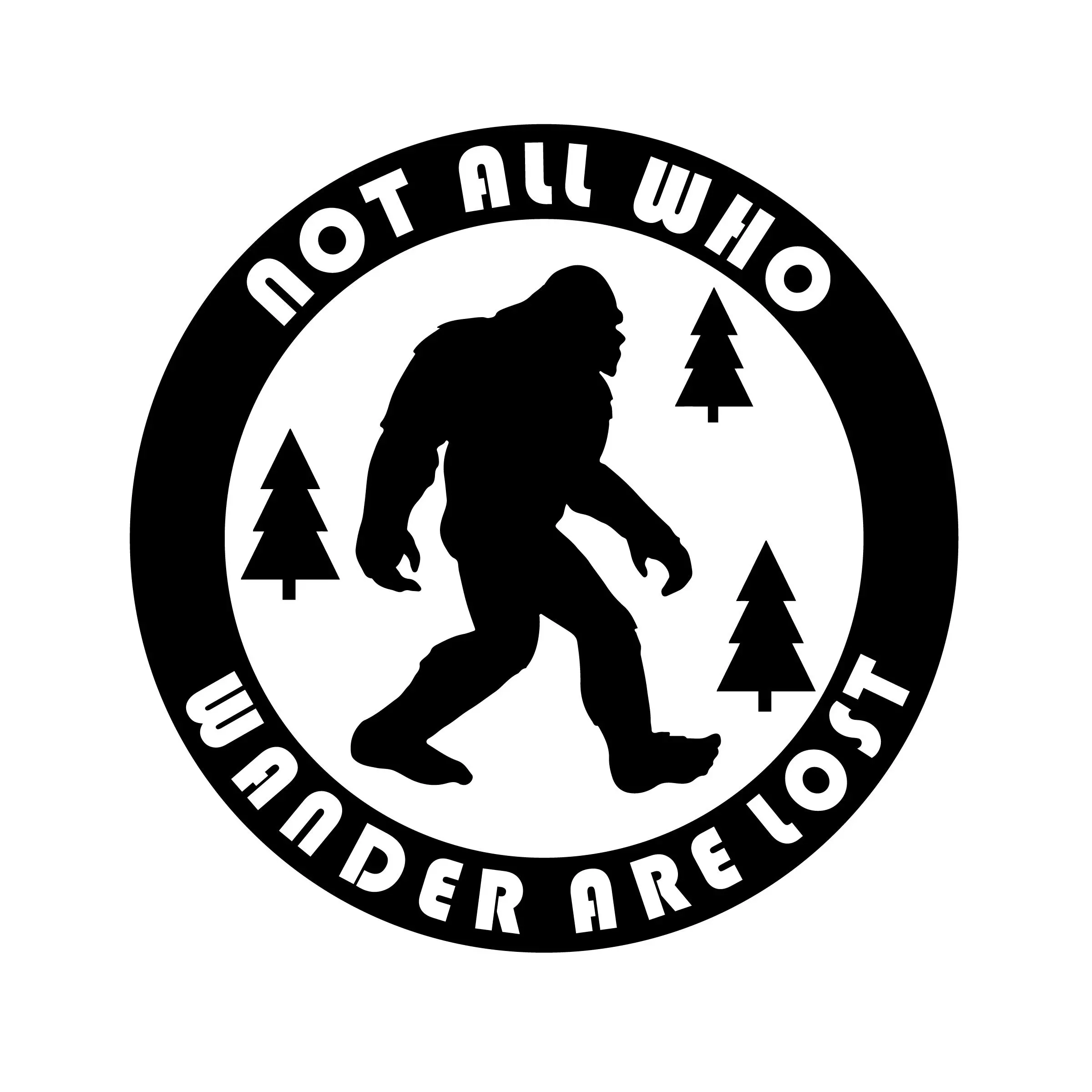 Premium White Official Bigfoot Search Vehicle Vinyl Decal Sticker Car Truck Van SUV Window Wal Custom adhesive stickers