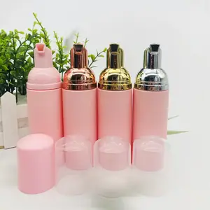 도매 매트 핑크색 100ml 120ml 150ml 200ml 250ml 플라스틱 거품 펌프 화장품 사용