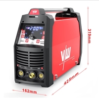 VECTOR 6 en 1 AC DC TIG MMA Poste à souder pour aluminium et acier inoxydable LONDON2400