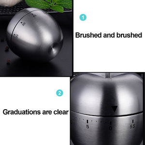 Nhỏ Thép Không Gỉ 60 Phút Nhà Bếp Hẹn Giờ Kim Loại Nấu Ăn Hộ Gia Đình Nhà Bếp Hẹn Giờ Để Sử Dụng - Product Image 5