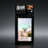 Máquina expendedora automática de perfumes de lujo, inteligente, vertical, para negocios, con pulverizador de fragancias.