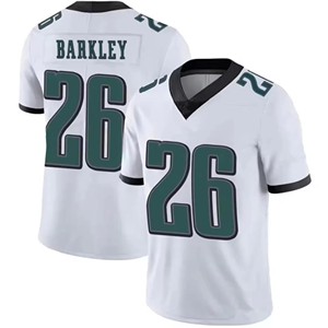 Maillot de <span class=keywords><strong>football</strong></span> des Philadelphia Eagles cousu de haute qualité # 1 Jalen Hurts # 6 A.J. Marron # 26 Saquon Barkley # Maillot personnalisé 9 <span class=keywords><strong>Lemon</strong></span> - Product Image 4
