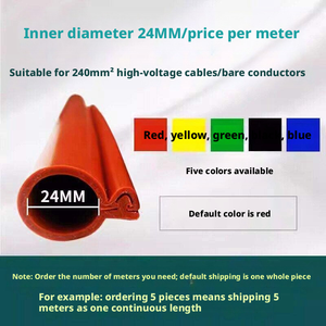 Cubierta Aislante de Silicona Profesional para Cables, Resistente al Agua y a los Rayos UV, para Redes Eléctricas, Ferrocarriles y <span class=keywords><strong>Metro</strong></span> - Product Image 6