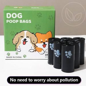 Sacs à déjections canines biodégradables et compostables écologiques, logo personnalisé, parfum fruité, épaisseur 15 microns, plastique / Marque OEM, vente en gros - Product Image 3
