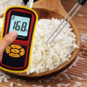 Professional Digital Grain Moisture Meter 8-in-1 Portable Grain Moisture Tester for Rice, Wheat, Corn, <b>Soybean</b> & More - Product Image 2