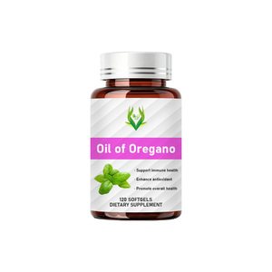 Cápsulas de aceite de orégano de gran venta con vitamina D3 que impulsan tu bienestar en movimiento, promueven la salud intestinal, cápsulas de aceite de semilla negra - Product Image 1