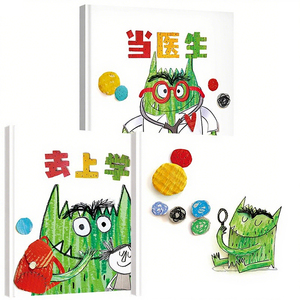 Servicios de impresión de papel y cartón para niños de tapa dura de cuero fino personalizado - Product Image 4