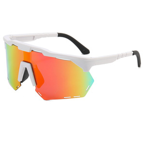Lunettes de soleil polarisées <span class=keywords><strong>Viper</strong></span>, lunettes de vélo surdimensionnées de créateur, lunettes de sport pour hommes, lentille monobloc, lunettes de soleil de plein air 2023 - Product Image 6