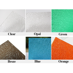 Professionele Fabricage Pc Kunststof Paneel Clear 6Mm 8Mm 10Mm Polycarbonaat Massief Reliëfblad - Product Image 3