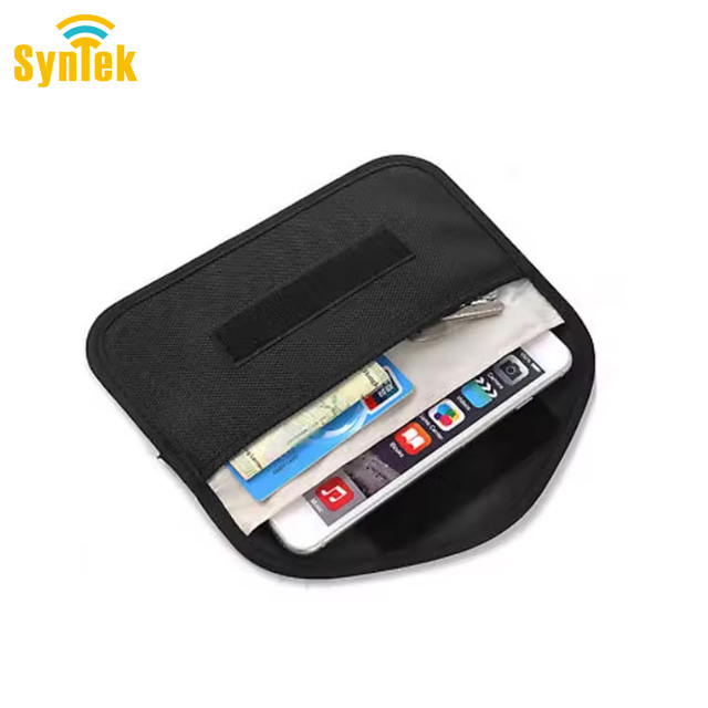 New Style RFID Signal Blocking Oxford Cloth Bag Pouch Key Wallet Key Signal Blocker Car Key