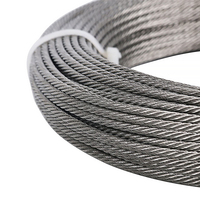 3mm-10mm kabel kawat baja galvanis 7x7 19x7 6x36 kabel konstruksi kekuatan tinggi untuk mengangkat rig, pertambangan laut