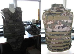 แผ่นน้ำหนักแบบโค้งสำหรับเสื้อเวทซ์ คอมพาส เออร์โกโนมิกส์ ล้างทำความสะอาดได้ กระชับรูปร่าง ใช้ในยุทธวิธี ผลิตจากเซรามิก ถอดออกได้รวดเร็ว ระบบ MOLLE ป้องกันการกระแทก - Product Image 5