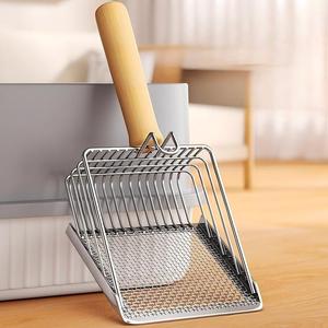 Stainless Steel Material Integrated cat Litter <strong>Scoop</strong> Pet Eco-friendly Portable <strong>Dog</strong> <strong>Poop</strong> <strong>Scoop</strong> - Product Image 5