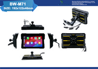 Usine 7 "écran de navigation de moto étanche à l'eau sans fil Carplay Android Auto GPS G-sensor moto Carplay