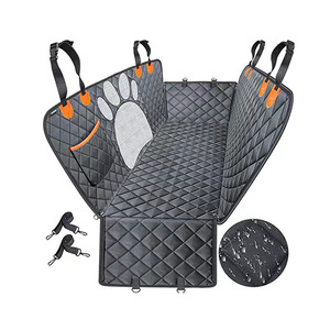 بيع من المصنع غطاء مقعد سيارة صلب مقاوم للماء مضاد للخدش للكلاب للمقعد الخلفي بقاع صلب - Product Image 4