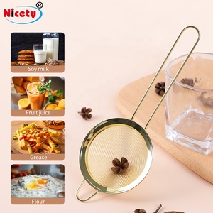 Thép không gỉ lưới lọc tốt thiết lập cho nhà bếp colander sàng sifters với dài xử lý cho trà cà phê bột Fry nước trái cây gạo - Product Image 4