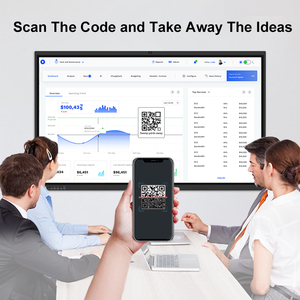 55 65 86 98 100 110 inch 40-Touch 4k đa ngôn ngữ tương tác bảng thông minh cho các trường học giảng dạy - Product Image 5