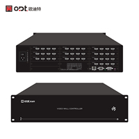 Controlador y Procesador de Video Wall HD-MI 12-24, Compatible con Divisor de Pantalla LCD 3x8 para Sala de Control y Sala de Conferencias Multimedia