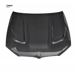 Pour <span class=keywords><strong>BMW</strong></span> <span class=keywords><strong>F90</strong></span> M5 série 5 G30 <span class=keywords><strong>520i</strong></span> 525i 530i kit de carrosserie de capot en Fiber de carbone pièces automobiles Style B - Product Image 1