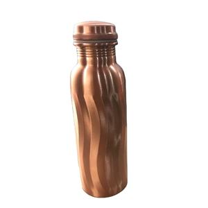 Botella de cobre de calidad Premium, botella decorativa de cobre para beber directamente, botella acabada martillada, botella de agua portátil pura Premium - Product Image 6