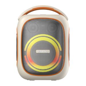 Altavoz V <span class=keywords><strong>doble</strong></span> de 5,25 pulgadas para fiestas de 60W con emparejamiento TWS e iluminación multicolor para fiestas de barbacoa al aire libre Altavoz para fiestas - Product Image 4