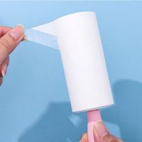 FF127 60 Feuilles Pet Hair Lint Rouleaux Vêtements Meubles Tapis Brosse De Nettoyage Fuzz Tissu Rasoir Portable Lint Remover