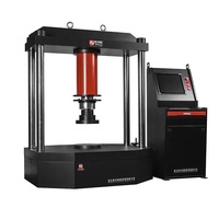 Máquina de Prueba de Presión para Tapas de Alcantarilla Electrohidráulica Automática con Pantalla Táctil Servo, Personalizable YIYU, 600kn, 1 Año de Garantía