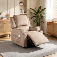 Fauteuil releveur électrique pour personnes âgées avec repose-pieds, fournisseur OEM ODM de fauteuils personnalisés pour seniors