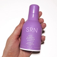 Serum Wajah Malam Anti Kerut Pengencang Kulit Vegan dan Bebas Kekejaman Hewan dengan Vitamin C Bio Retinol Ekstrak Kakadu Plum Label Pribadi