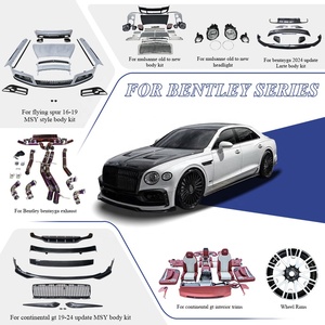 Kit de Carrocería para <span class=keywords><strong>Bentley</strong></span> Continental GT GTC Convertible 2004-2018, Modelo 2022, Parachoques Delantero y Trasero, Faldones Laterales, Tapa de Maletero - Product Image 6