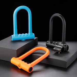 Nouveau vélo U Lock <span class=keywords><strong>vtt</strong></span> vélo de route <span class=keywords><strong>cadenas</strong></span> 2 clés antivol sécurité moto Scooter cyclisme serrure vélo accessoires - Product Image 2