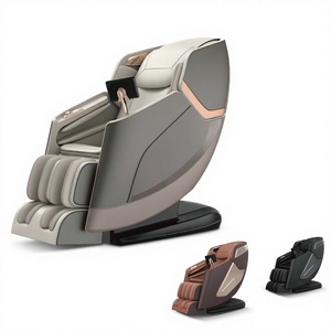 Fauteuils de massage électriques de luxe en cuir PU, pliables, 2D, à gravité zéro, pour bureau, vente en gros d'usine, portables et très demandés - Product Image 1