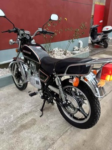<span class=keywords><strong>Moto</strong></span> de rue <span class=keywords><strong>Suzuki</strong></span> GN125 <span class=keywords><strong>Mini</strong></span> Cruiser <span class=keywords><strong>125cc</strong></span>, capacité de transport de marchandises, vitesse maximale >80 km/h, pour toutes les conditions routières - Product Image 6