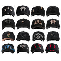2026 in Stock G5 Baardpetten Goud Geborduurde Gestreepte Sportpetten 5 Panel Gestructureerde A-Frame Enkelborstgesp Gorras