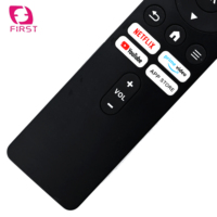 OEM ODM personalizado Android TV control remoto con Netflix YouTube Prime Video Apps 4 atajos función de voz y código de aprendizaje