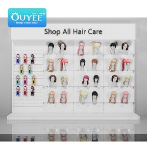 Boutique gratuite design <span class=keywords><strong>extension</strong></span> de cheveux affichage fourniture de beauté magasin équipement perruque vitrine - Product Image 6