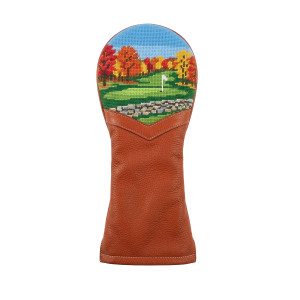 Fundas <span class=keywords><strong>de</strong></span> cuero personalizadas OEM para palos <span class=keywords><strong>de</strong></span> golf con logo bordado, <span class=keywords><strong>diseño</strong></span> gratuito para driver y madera. - Product Image 3